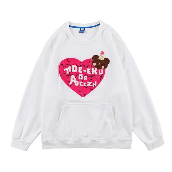 men's hoodies & sweatshirts mens casual hoodie men women fashion embroidered heart bear o-neck harajuku style male pullover sweatshirt, Black
men's hoodies & sweatshirts mens casual hoodie men women fashion embroidered heart bear o-neck harajuku style male pullover sweatshirt, Black