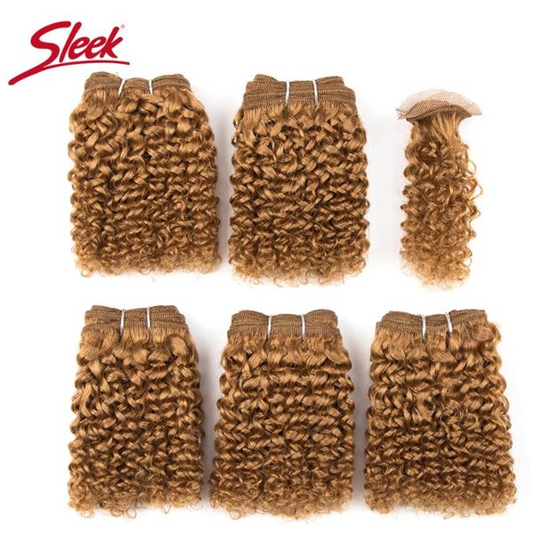 human hair bulks sleek double drawn blonde color #27 30# red 99j short kinky curly bundles with clocure 5 weave, Black
human hair bulks sleek double drawn blonde color #27 30# red 99j short kinky curly bundles with clocure 5 weave, Black