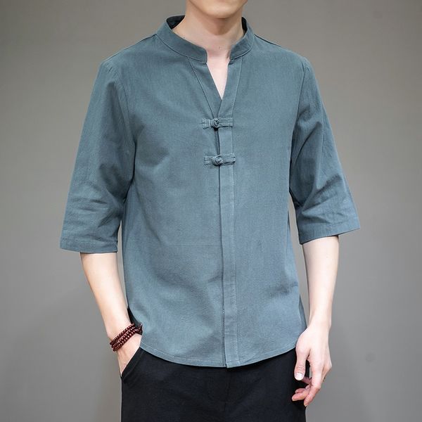 summer chinese style men linen shirt vintage half sleeve casual button up camisa street retro traditional shirts -5x 10800, Red
summer chinese style men linen shirt vintage half sleeve casual button up camisa street retro traditional shirts -5x 10800, Red