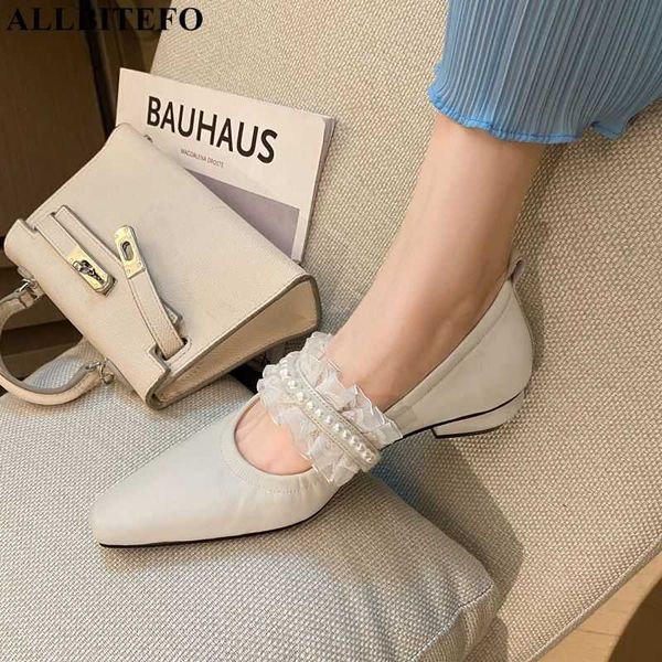 allbitefo sweet lace genuine leather low-heeled comfortable womne shoes women high heels shoes high heel shoes 210611, Black
allbitefo sweet lace genuine leather low-heeled comfortable womne shoes women high heels shoes high heel shoes 210611, Black