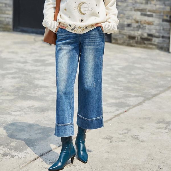 spring and autumn jeans woman 2021 fashion plus size dark blue baggy elastic high waist cropped wide leg women women's
spring and autumn jeans woman 2021 fashion plus size dark blue baggy elastic high waist cropped wide leg women women's