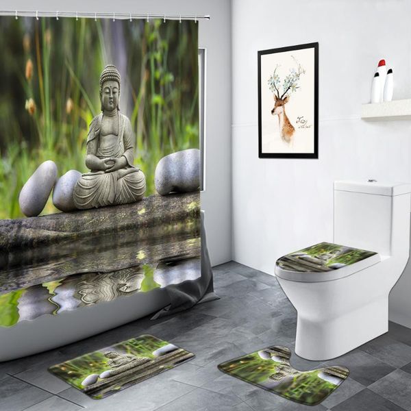 stone buddha water zen garden scenery shower curtain green plants bathroom decor non-slip rug toilet bath mats sets curtains
stone buddha water zen garden scenery shower curtain green plants bathroom decor non-slip rug toilet bath mats sets curtains