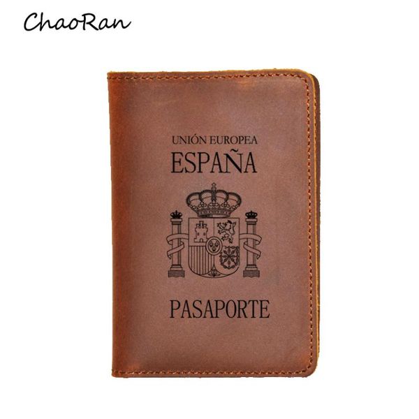 card holders fashion women travel wallet genuine leather men purse passport engraved spain cover, Brown;gray
card holders fashion women travel wallet genuine leather men purse passport engraved spain cover, Brown;gray