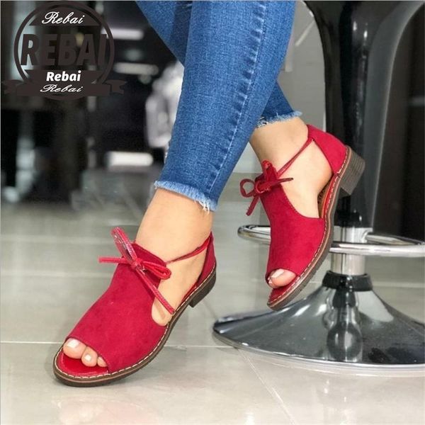 women's shoes fashion casual solid color imitation suede bow tie round toe low heel comfortable sandals jelly sand, Black
women's shoes fashion casual solid color imitation suede bow tie round toe low heel comfortable sandals jelly sand, Black