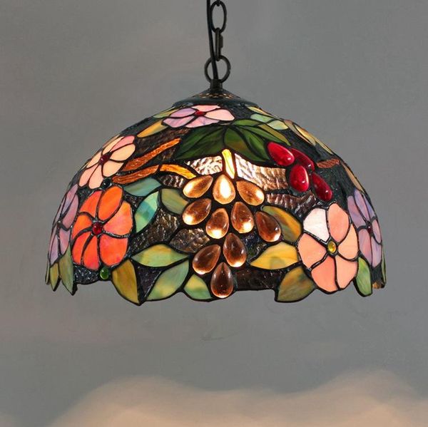 pendant lamps ou tiffany stained glass sitting room dining-room bedroom balcony art chandelier putaohua 30 cm
pendant lamps ou tiffany stained glass sitting room dining-room bedroom balcony art chandelier putaohua 30 cm