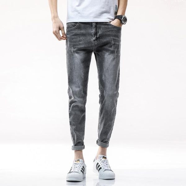 jeans men's spring and summer 2021 loose straight korean version of the trend harlan stretch pants, Blue
jeans men's spring and summer 2021 loose straight korean version of the trend harlan stretch pants, Blue