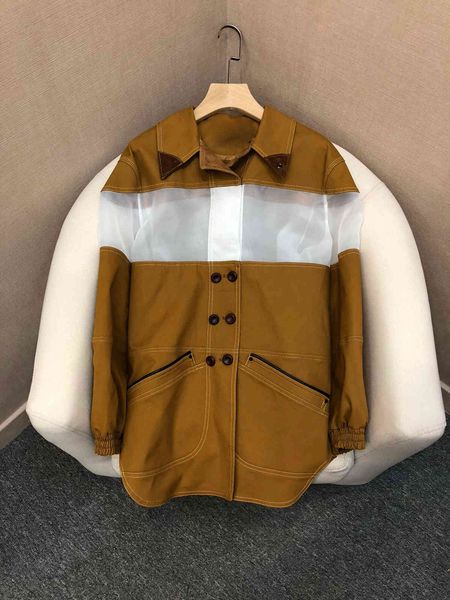 jacket quality designer trendy brown oversized street style windbreaker, Black;brown
jacket quality designer trendy brown oversized street style windbreaker, Black;brown