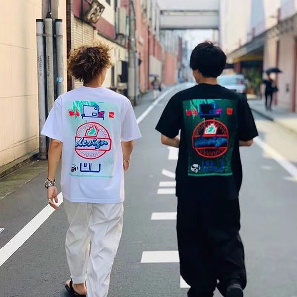 tee men's vintage high-quality neck summer short sleeve streetwear harajuku cavempt t shirt, White;black
tee men's vintage high-quality neck summer short sleeve streetwear harajuku cavempt t shirt, White;black