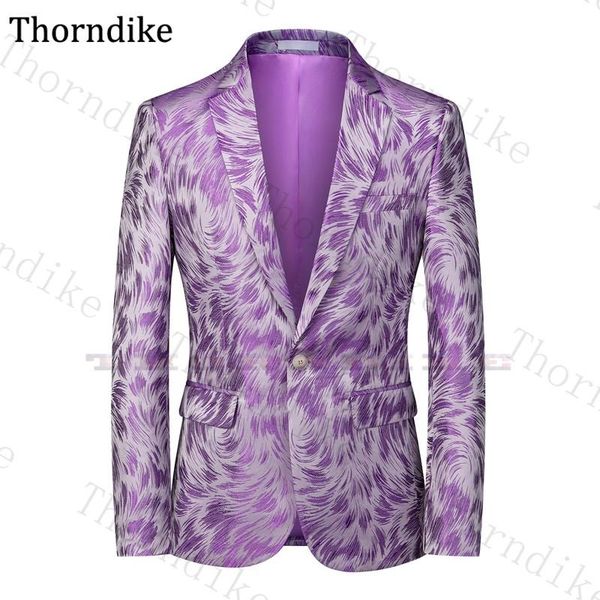 men's suits & blazers thorndike gorgeous blazer jacket one button slim fit stylish suit men party stage prom hombre casual, White;black
men's suits & blazers thorndike gorgeous blazer jacket one button slim fit stylish suit men party stage prom hombre casual, White;black