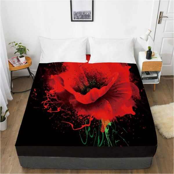 elastic fitted sheet bed with an band 150x200/180/200/160x200 mattress cover 1pc black rose sheets & sets
elastic fitted sheet bed with an band 150x200/180/200/160x200 mattress cover 1pc black rose sheets & sets
