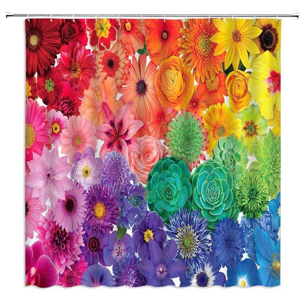 flowers shower curtain brightly colored flower green plants blooming in romantic spring,70x70 inch polyester fabric bathroom
flowers shower curtain brightly colored flower green plants blooming in romantic spring,70x70 inch polyester fabric bathroom