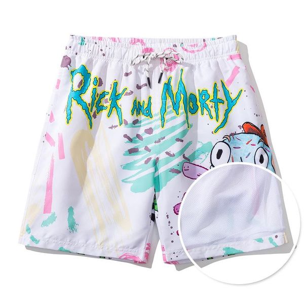 #7427 loose casual pantalones cortos de playa men's beach shorts hawaiian summer printed pants holiday travel, White;black
#7427 loose casual pantalones cortos de playa men's beach shorts hawaiian summer printed pants holiday travel, White;black