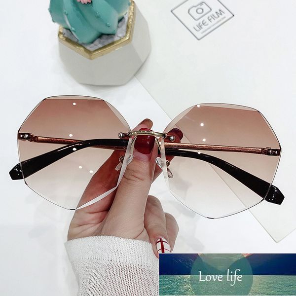 zxwlyxgx rimless women's sunglasses design fashion lady sun glasses vintage alloy classic designer shades uv400 eyewear factory price e, White;black
zxwlyxgx rimless women's sunglasses design fashion lady sun glasses vintage alloy classic designer shades uv400 eyewear factory price e, White;black
