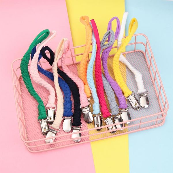 pacifiers# pacifier clips holder nipple soother chain strap braided clip for infant baby feeding
pacifiers# pacifier clips holder nipple soother chain strap braided clip for infant baby feeding