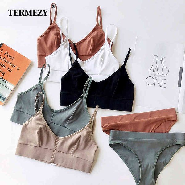 termezy new women fashion cotton lingerie wireless bras for women push up bra set comfortable underwear 210322, Red;black
termezy new women fashion cotton lingerie wireless bras for women push up bra set comfortable underwear 210322, Red;black