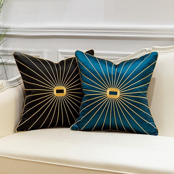 cushion/decorative pillow 45x45cm black/blue color embroidered cushion cover backrest decorative square pillowcase sofa lumbar
cushion/decorative pillow 45x45cm black/blue color embroidered cushion cover backrest decorative square pillowcase sofa lumbar
