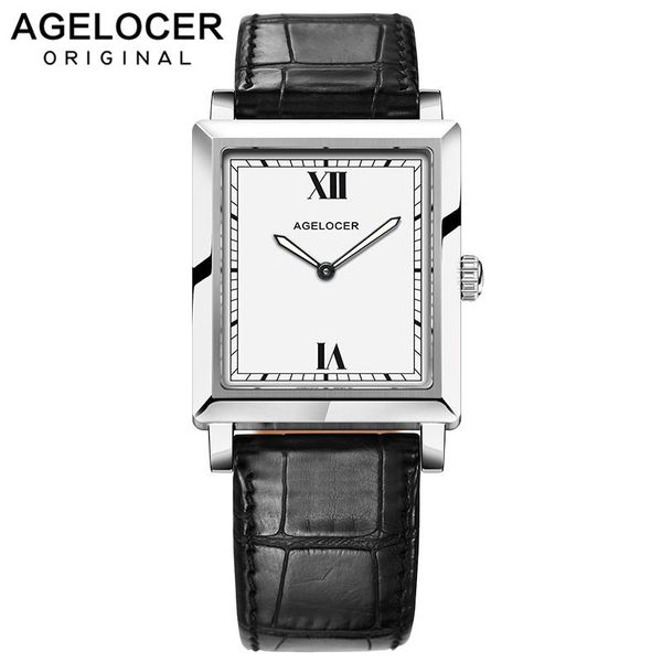 wristwatches agelcoer luxury casual watches with leather strap watch fashion quartz ladies 3401a1, Slivery;brown
wristwatches agelcoer luxury casual watches with leather strap watch fashion quartz ladies 3401a1, Slivery;brown
