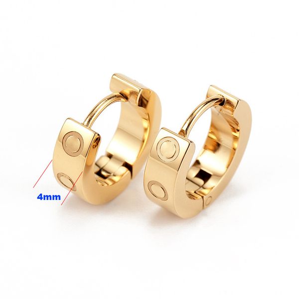 2022 stainless steel love earrings stud gold silver rose for women jewelry with red pouch, Golden;silver
2022 stainless steel love earrings stud gold silver rose for women jewelry with red pouch, Golden;silver