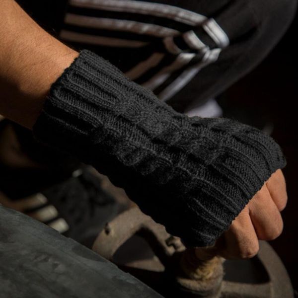 pair autumn winter women knit gloves rhombus long half mittens fingerless arm wrist sleeve hand warmer girls cycling, Black
pair autumn winter women knit gloves rhombus long half mittens fingerless arm wrist sleeve hand warmer girls cycling, Black