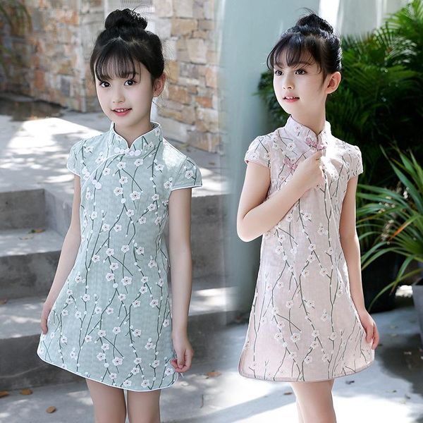 girl's dresses wear girl cheongsam embroidered nation wind short sleeve pure cotton restore ancient ways children's day dress #1, Red;yellow
girl's dresses wear girl cheongsam embroidered nation wind short sleeve pure cotton restore ancient ways children's day dress #1, Red;yellow