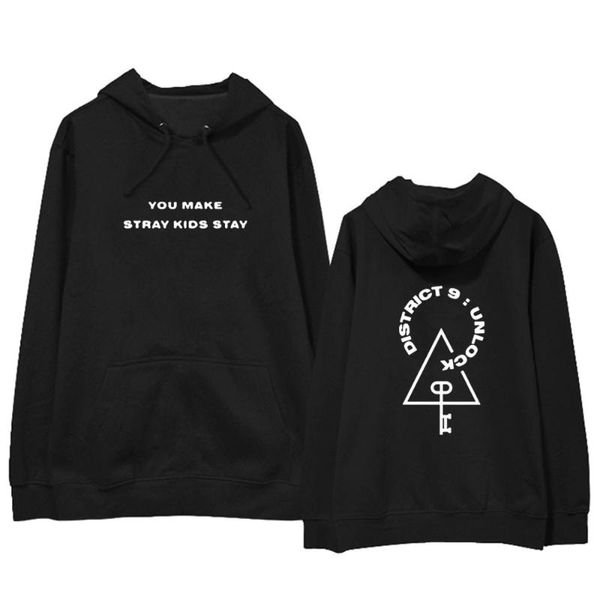 women's hoodies & sweatshirts kpop cap hoodie cotton sweatershirt stray kids concert district 9 unlock printing long sleeve outerwears, Black
women's hoodies & sweatshirts kpop cap hoodie cotton sweatershirt stray kids concert district 9 unlock printing long sleeve outerwears, Black