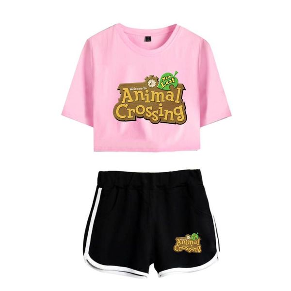 men's t-shirts animal crossing two piece set women's crop and shorts tracksuit pants fans support 2 summer clothes, White;black
men's t-shirts animal crossing two piece set women's crop and shorts tracksuit pants fans support 2 summer clothes, White;black