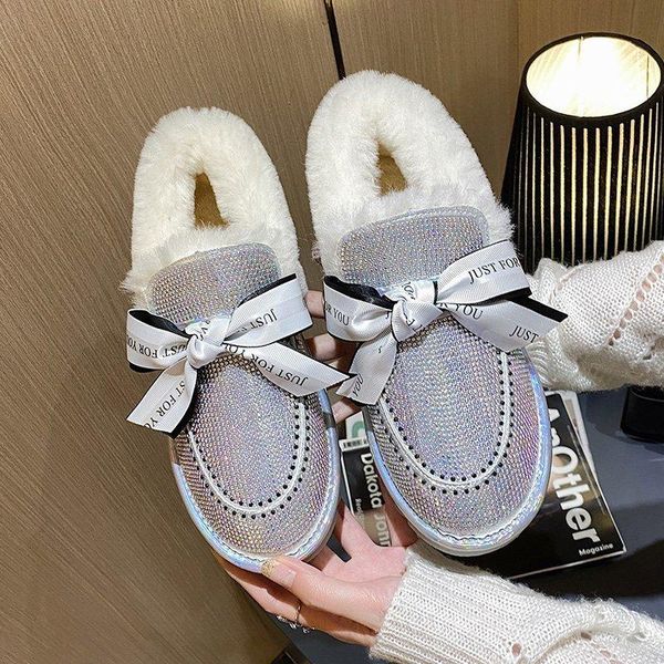 boots cotton padded platform botas mujer women drop crystal winter flat heels bowtie rhinestones warm shoes snow woman, Black
boots cotton padded platform botas mujer women drop crystal winter flat heels bowtie rhinestones warm shoes snow woman, Black