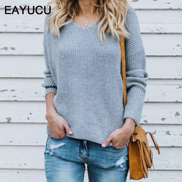 women's knits & tees eayucu 2021 knitted dress high neck open back sweater casual women et115, White
women's knits & tees eayucu 2021 knitted dress high neck open back sweater casual women et115, White