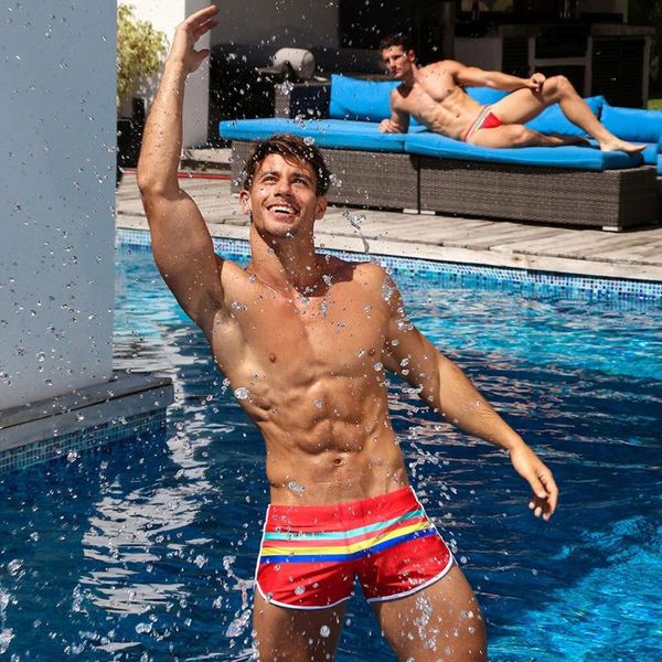 men's swimwear summer striped swimming trunks men breathable board beach shorts gay surffing boxer bathing briefs swimsuits 2021
men's swimwear summer striped swimming trunks men breathable board beach shorts gay surffing boxer bathing briefs swimsuits 2021