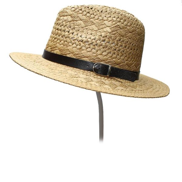 stingy brim hats luckylianji summer women's men's unisex's sun beach raffia fedora panama hat wide cap hollow out leather bel, Blue;gray
stingy brim hats luckylianji summer women's men's unisex's sun beach raffia fedora panama hat wide cap hollow out leather bel, Blue;gray