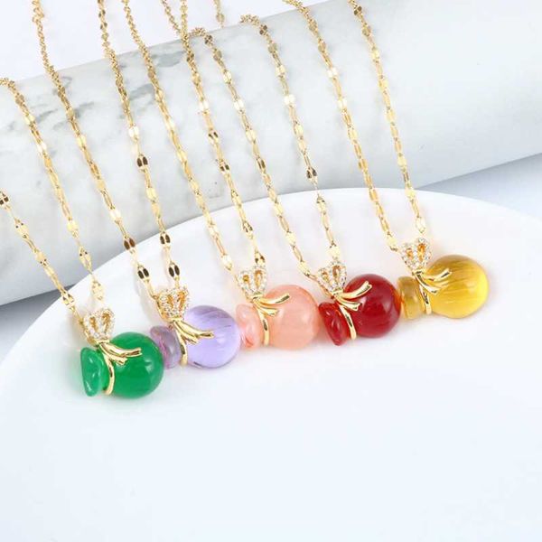 chains 316l stainless steel lucky bag bow zircon pendant charms chain choker necklace for women fashion fine jewelry san637, Silver
chains 316l stainless steel lucky bag bow zircon pendant charms chain choker necklace for women fashion fine jewelry san637, Silver