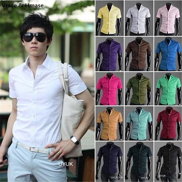 factory direct sales foreign trade korean style slim solid color shirt fashion casual quality short sleeve men -xxxl men's shirts, White;black
factory direct sales foreign trade korean style slim solid color shirt fashion casual quality short sleeve men -xxxl men's shirts, White;black