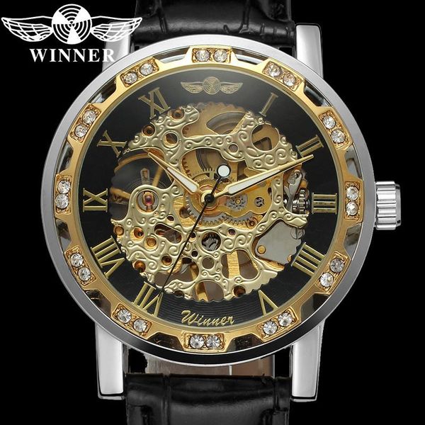 wristwatches winner hand wind mechanical men wristwatch military sport male clock skeleton hollow leather man watch 8012, Slivery;brown
wristwatches winner hand wind mechanical men wristwatch military sport male clock skeleton hollow leather man watch 8012, Slivery;brown