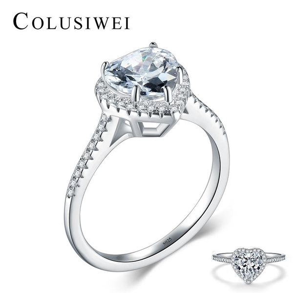 cluster rings colusiwei 925 sterling silver shining clear cz romantic love hearts ring for women fashion luxury engagement promise jewelry, Golden;silver
cluster rings colusiwei 925 sterling silver shining clear cz romantic love hearts ring for women fashion luxury engagement promise jewelry, Golden;silver
