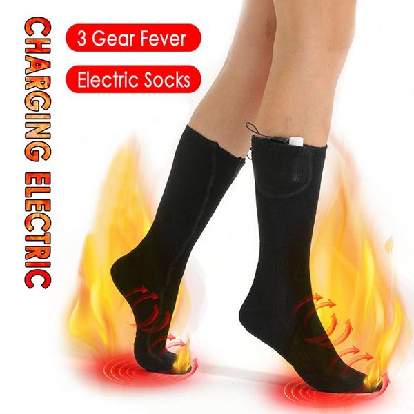self heating heated socks rechargeable 2 battery foot winter warmer thermal sock neces sportswear accessories sports, Black
self heating heated socks rechargeable 2 battery foot winter warmer thermal sock neces sportswear accessories sports, Black