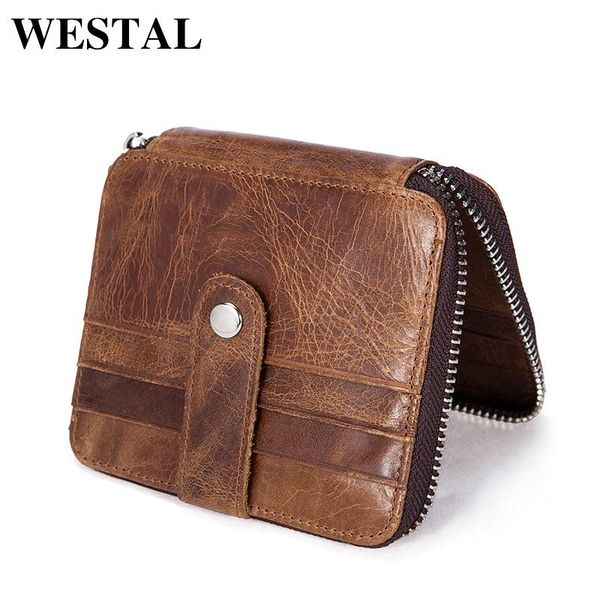 wallets westal men's purse genuine leather wallet vintage slim coin for men card holder mall 7609, Red;black
wallets westal men's purse genuine leather wallet vintage slim coin for men card holder mall 7609, Red;black