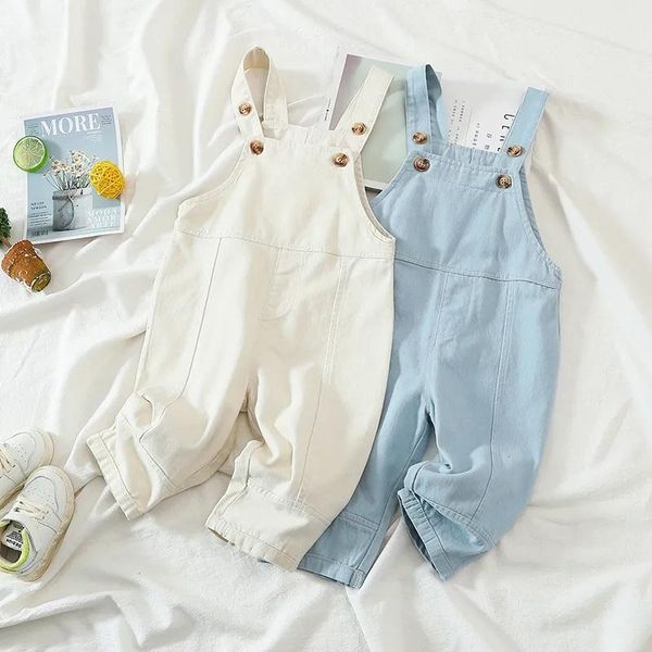 children's overalls baby boys and girls solid 0-4 years old casual suspender pants toddler trousers jumpsuits, Blue
children's overalls baby boys and girls solid 0-4 years old casual suspender pants toddler trousers jumpsuits, Blue