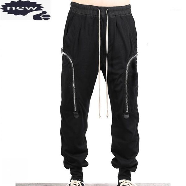 gothic men casual personality zipper pockets trousers male autumn fashion loose lace up jogger sweatpants mens cargo pants men's, Black
gothic men casual personality zipper pockets trousers male autumn fashion loose lace up jogger sweatpants mens cargo pants men's, Black