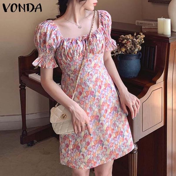fashion floral printed dress women short sleeve square collar party mini dresses 2021 vonda bohemian beach vestidos plus size casual, Black;gray
fashion floral printed dress women short sleeve square collar party mini dresses 2021 vonda bohemian beach vestidos plus size casual, Black;gray