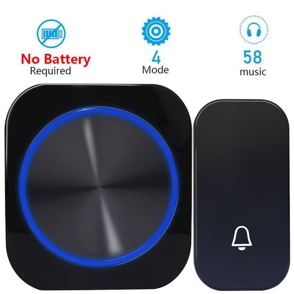 doorbells smart self powered waterproof wireless doorbell door bell night light no battery eu plug home 1 2 button receiver
doorbells smart self powered waterproof wireless doorbell door bell night light no battery eu plug home 1 2 button receiver