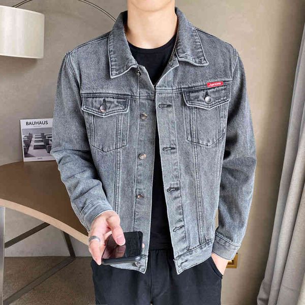 denim fashion spring loose large youth student jacket autumn clothes casual, Black;brown
denim fashion spring loose large youth student jacket autumn clothes casual, Black;brown