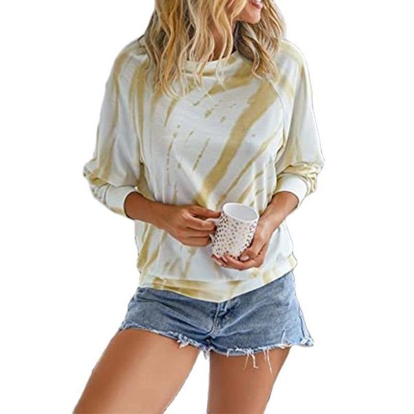women's t-shirt fashion colorful tie dye print casual o neck women hoodie loose long sleeve female hoodies 2021 autumn streetwear ladie, White
women's t-shirt fashion colorful tie dye print casual o neck women hoodie loose long sleeve female hoodies 2021 autumn streetwear ladie, White