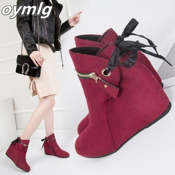 boots 2021 winter shoes women snow fashion height increasing ankle casual woman wedge heels yx1770, Black
boots 2021 winter shoes women snow fashion height increasing ankle casual woman wedge heels yx1770, Black