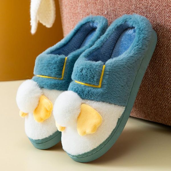 slippers winter home women cotton shoes soft plush indoor for men couple warm fur chaussure femme, Black
slippers winter home women cotton shoes soft plush indoor for men couple warm fur chaussure femme, Black