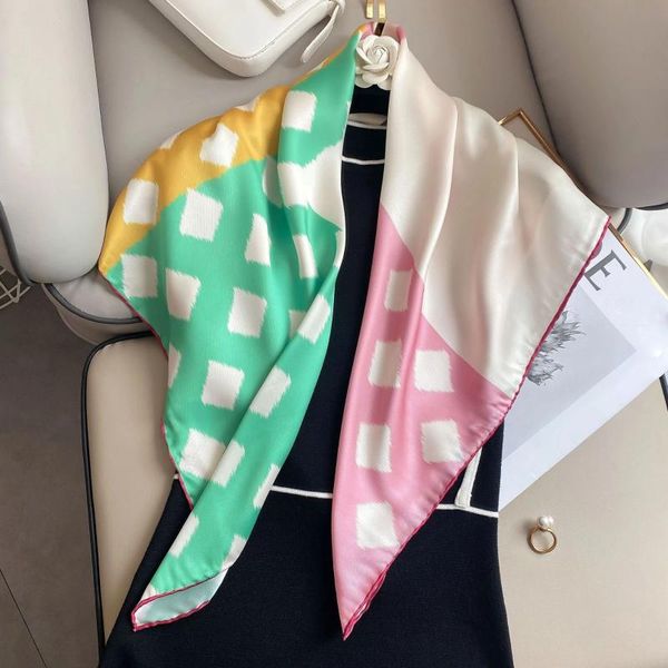 scarves fashion 2021 hand stitch twill square scarf silk woman printing headscarf high 90cm quality shawl wraps bandana hijabs, Blue;gray
scarves fashion 2021 hand stitch twill square scarf silk woman printing headscarf high 90cm quality shawl wraps bandana hijabs, Blue;gray