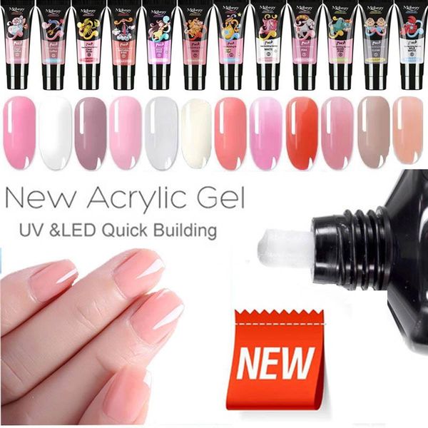 nail gel 15ml extend uv extension builder led art lacquer jelly acrylic poly nails 12color, Red;pink 
nail gel 15ml extend uv extension builder led art lacquer jelly acrylic poly nails 12color, Red;pink