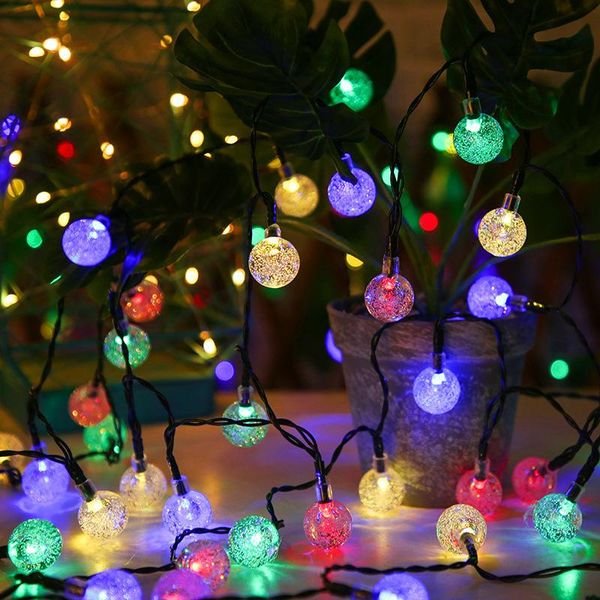 solar lamps 20/50 leds crystal ball 5/10m lamp power led string fairy lights garlands garden christmas wedding decor for outdoor
solar lamps 20/50 leds crystal ball 5/10m lamp power led string fairy lights garlands garden christmas wedding decor for outdoor