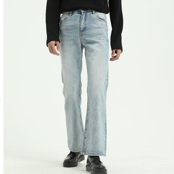 men's jeans est korean fashion blue cowboy boot cut leg trousers man denim flared pants pantalon homme casual
men's jeans est korean fashion blue cowboy boot cut leg trousers man denim flared pants pantalon homme casual