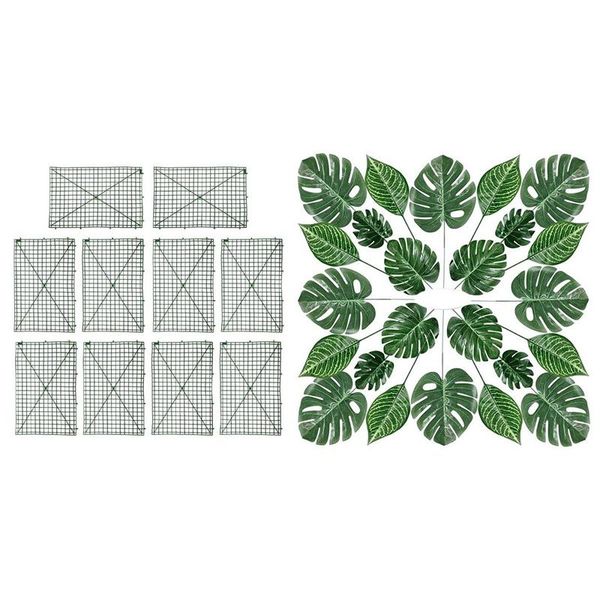 pieces 4 kinds palm leaves with stems faux monstera tropical plant & 10pcs flowers wall fram fences frames decorative wreaths
pieces 4 kinds palm leaves with stems faux monstera tropical plant & 10pcs flowers wall fram fences frames decorative wreaths