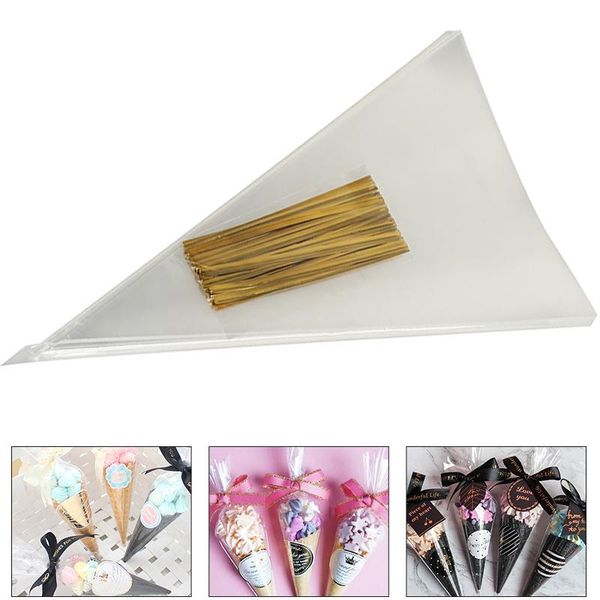 gift wrap 50pcs/lot diy candy bag wedding favors birthday party decoration sweet cellophane transparent cone storage with organza pouches
gift wrap 50pcs/lot diy candy bag wedding favors birthday party decoration sweet cellophane transparent cone storage with organza pouches